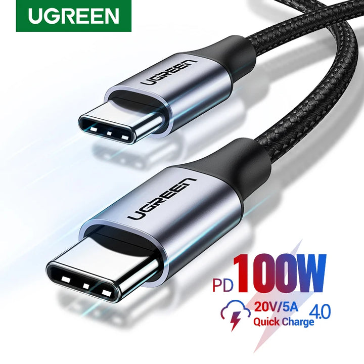 Cabo USB-C 100W 5A